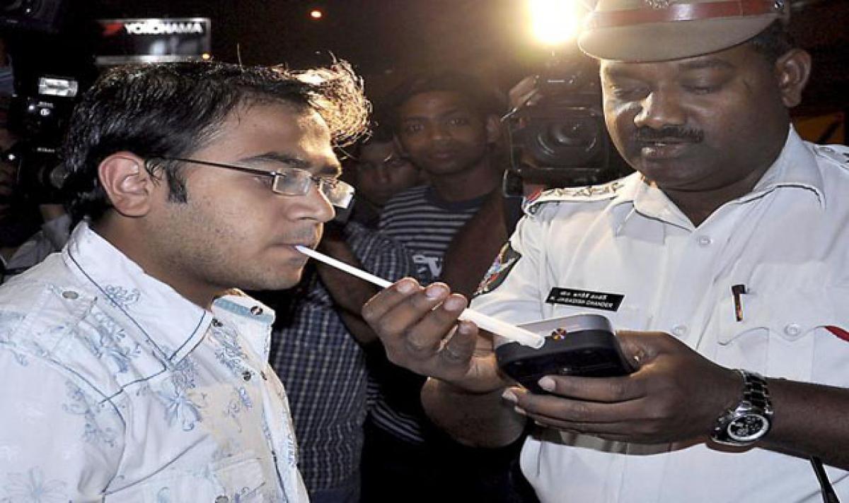 Drunk driving cases in Hyderabad on rise: Telangana police